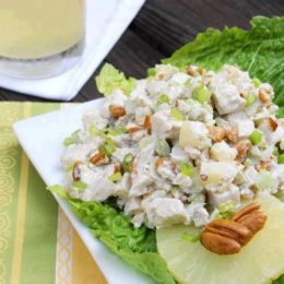 Pineapple-Pecan Chicken Salad