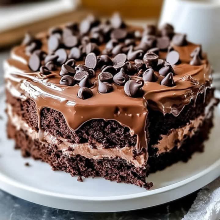 Chocolate Fudge Brownie Cake