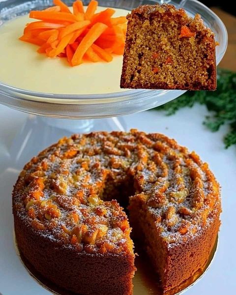 Carrot Walnut Cake recipe