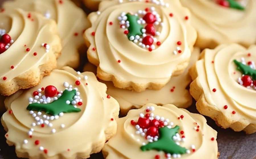 Christmas Butter Cookies Recipe