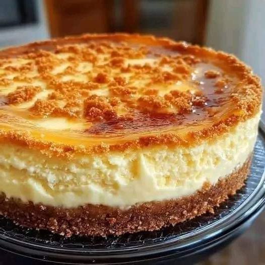 Creamy CaramelCheesecake Delight