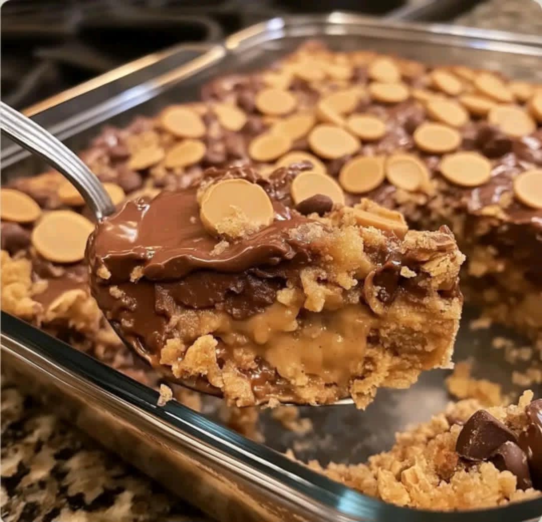 Peanut Butter Cup Dump Cake
