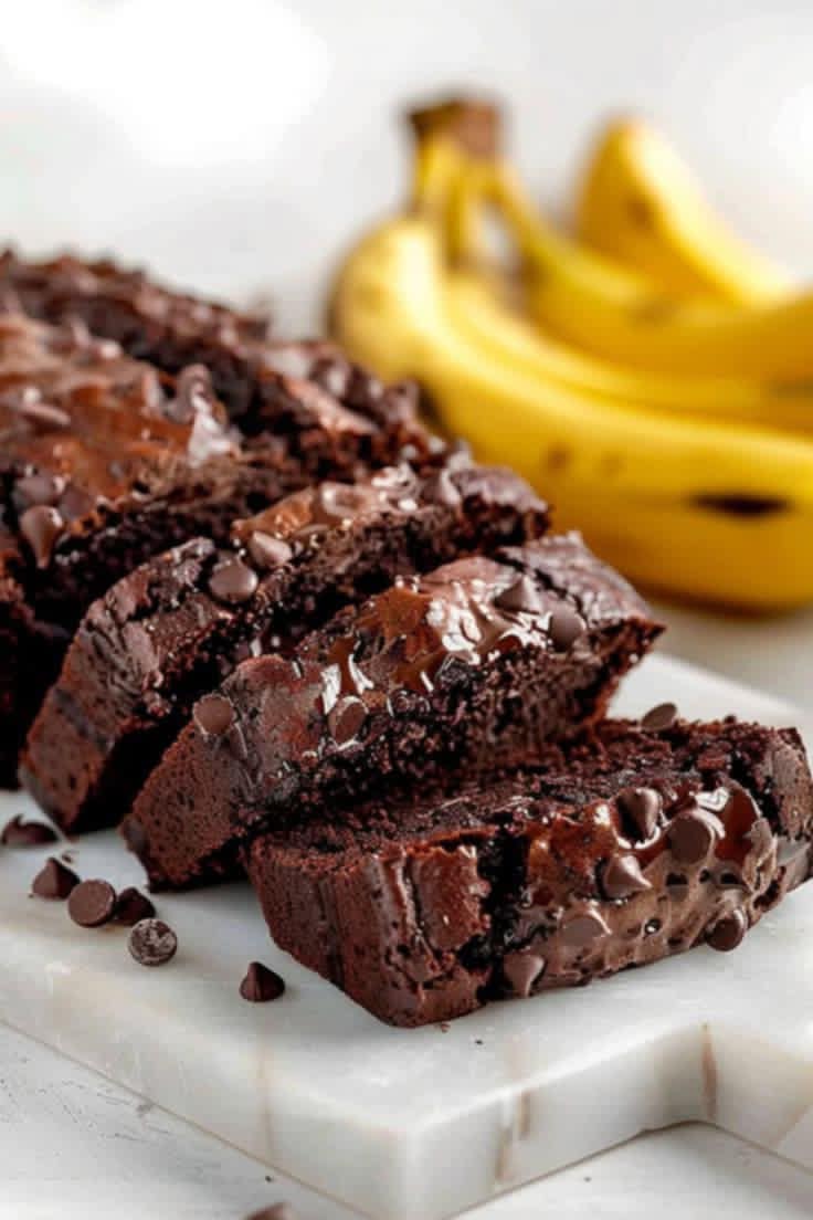 Super Moist Chocolate Banana Cake Recipe